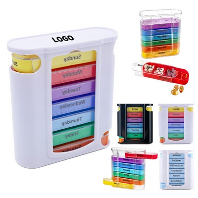 7 Days Stackable Pill Box