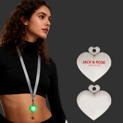 Heart-shaped LED Luminous Tags