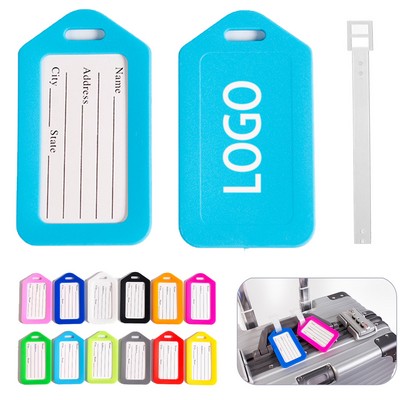 Plastic Luggage Tag