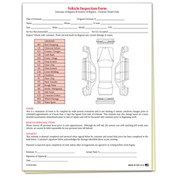 TruForm™ Vehicle Inspection & Estimate Form