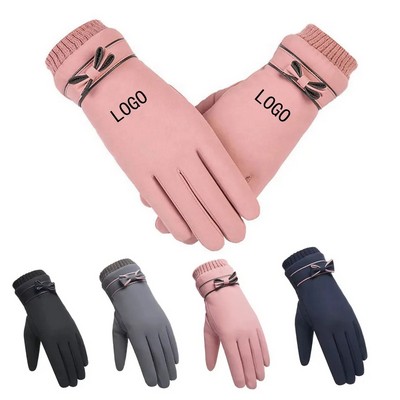 Waterproof Winter Ski Gloves With Touch Screen