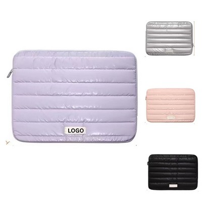 13.3" Quilted Puffer Protective Laptop Sleeve
