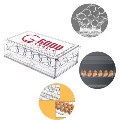 18-Compartment Egg Organizer