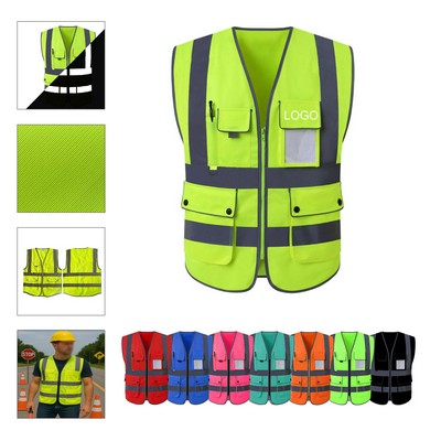 High Visibility Reflective Safety Vest