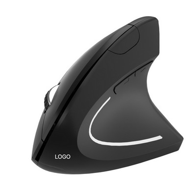 Vertical Ergonomic Wireless Mouse Rechargeable Bluetooth & 2.4G Tri-Mode Mouse Silent Click