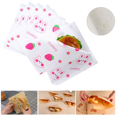 Double-Open Paper Sandwich Bag