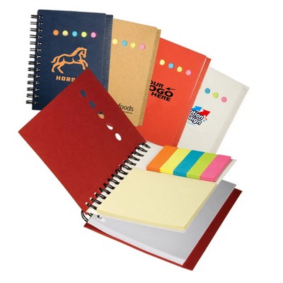 Eco Mini-Sticky Notebook with Ruler