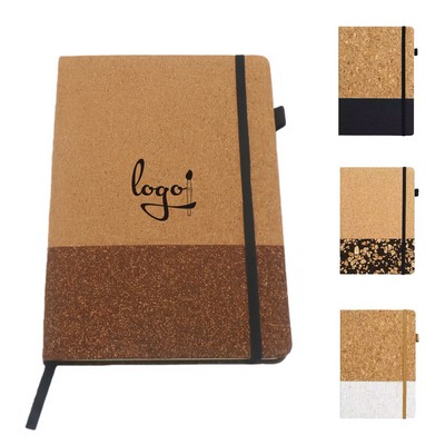 A5 Cork Blend Coffee Ground Notebook