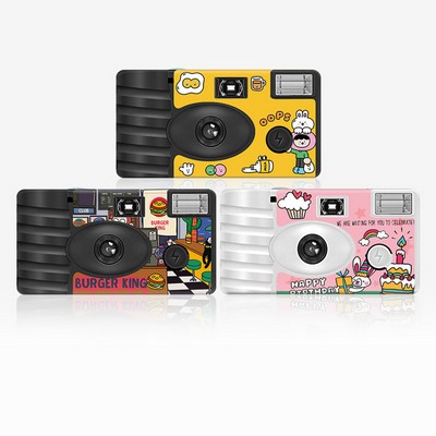 QuickSnap Flash One Time Use 35mm Disposable Camera with Flash, 27 Exposures