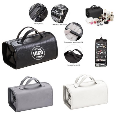 Convertible Foldable Makeup Organizer with Detachable Strap