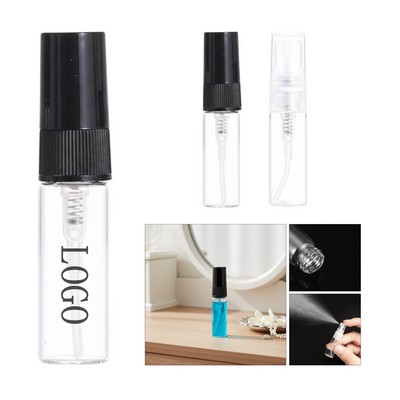 Elegant Glass Perfume Spray Bottle