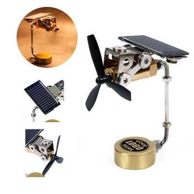 Car Metal Ornament Solar Windmill