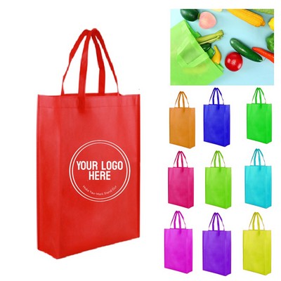 Reusable Nonwoven Tote Bag Foldable Grocery Gift Shopping Bag