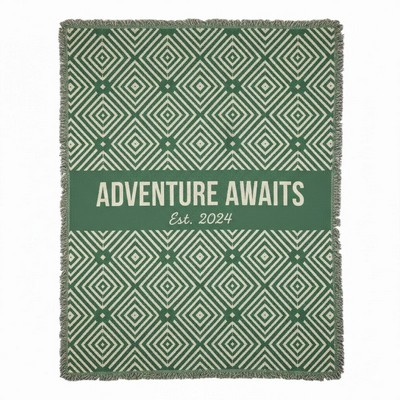 Custom Jacquard Woven Tapestry Home Throw