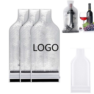PVC Reusable Double Layer Wine Protector Sleeve