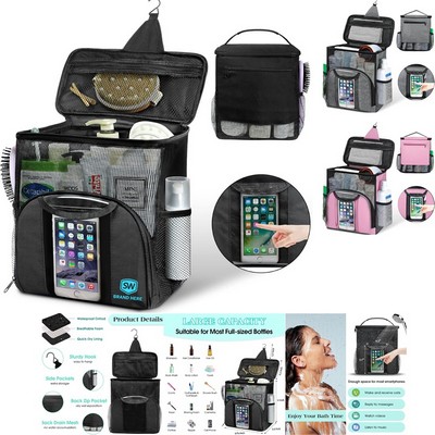 Portable Mesh Shower Caddy Bag