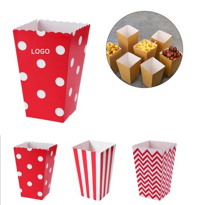 Disposable Popcorn Paper Bo