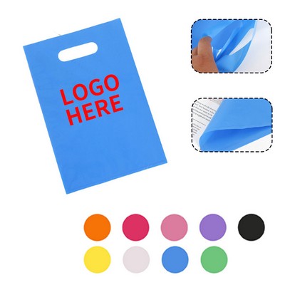 Quad-finger Die-cut Handle Bag 14"x10"