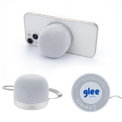 Magnetic Wireless Speaker with Qi Phone Charger