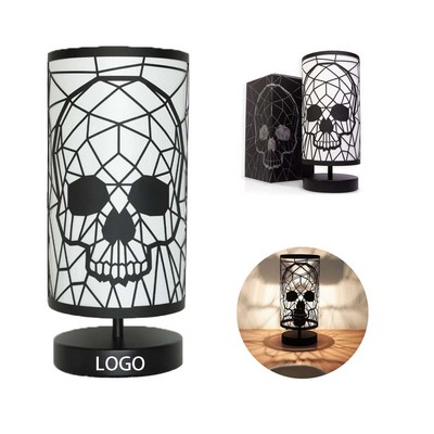 Skull Projection Touch Table Lamp