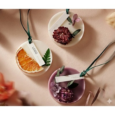 Handmade Botanical Floral Scented Wax Tablet Long Lasting Solid Air Freshener Natural Soy Wax