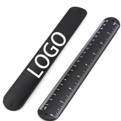 Silicone Slap Bracelet Ruler