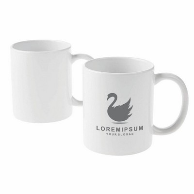 Ceramic-Coated, Dishwasher & Microwave Safe Mug, Mug Press & Infusible Ink Compatible, 12oz