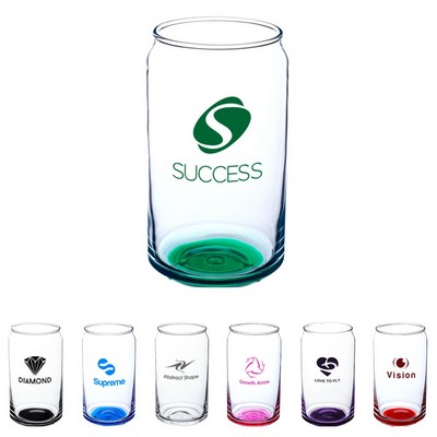 16 oz Can Style Beer Glass
