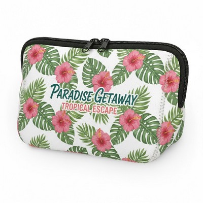 Custom Full-Bleed Neoprene Toiletry Bag