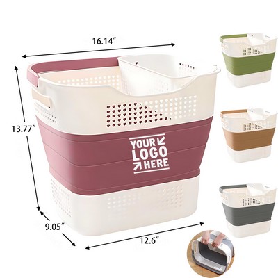 Japanese Style Foldable Laundry Storage Basket