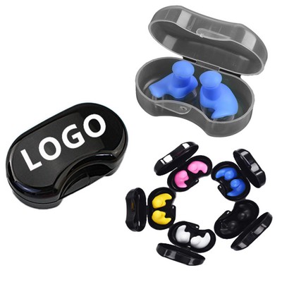 Silicone Waterproof Swimming Earplugs