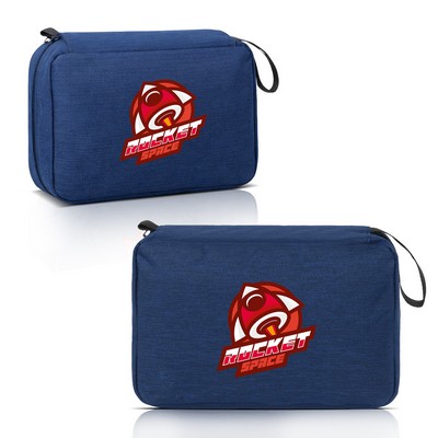 Heathered Hanging Toiletry Bag