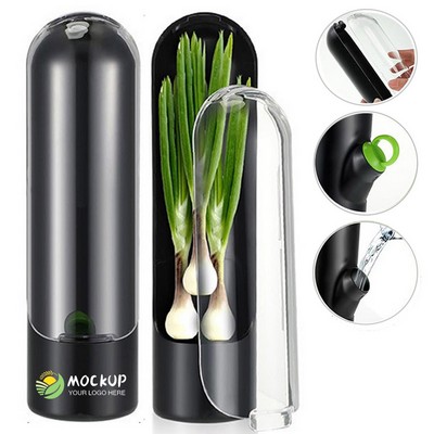 Plastic Herb and Vegetable Freshness Container