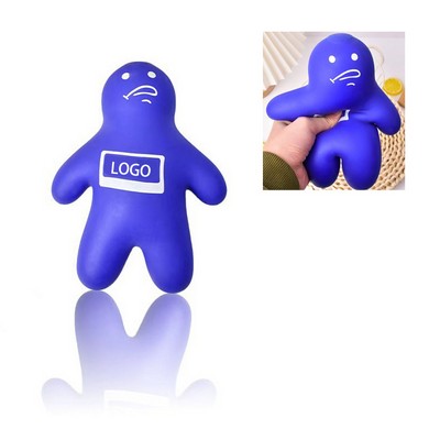 Large Size Blue Little Man Stress Relief Toy