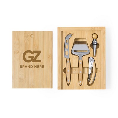 Home Wine & Cheese Set