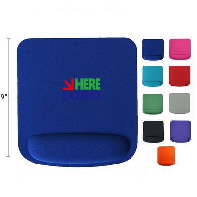 Square EVA MousePad with Wrist Rest