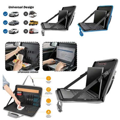 16.54"×11.81" 3" 1 Car Back Seat Laptop Desk