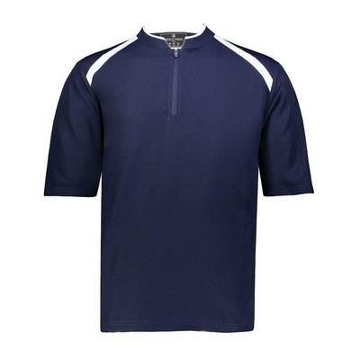 Holloway Youth Clubhouse Short Sleeve Quarter-Zip Pullover - 229681