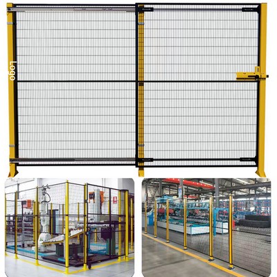 Modular Anti-Climb Workshop Warehouse Isolation Wire Fence for Industrial Perimeter Safety