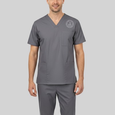M&M Scrubs Men Scrub Set Medical Scrub Top and Pants - XS