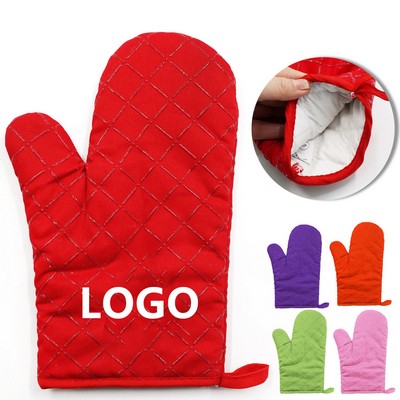 Silicone Cotton Oven Mitt