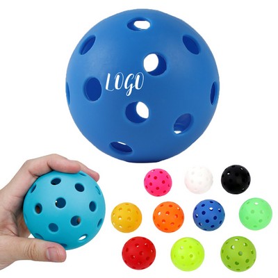 Durable 40-Hole Pickleball With Stable Bounces