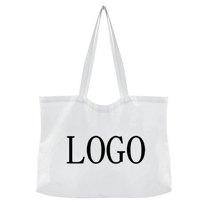Oversized Canvas Tote Bag