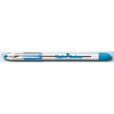 R.S.V.P. Capped Ballpoint Pen - Sky Blue Trim/Black Ink