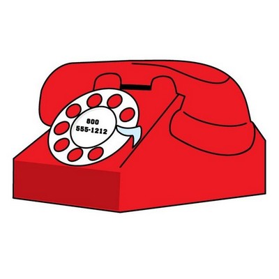Rotary Dial Telephone Lapel Pin