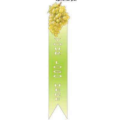 Green Grapes Bookmark w/ Black Back