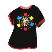 Las Vegas $100 Poker Chip T-Shirt Mighty Mini Magnet