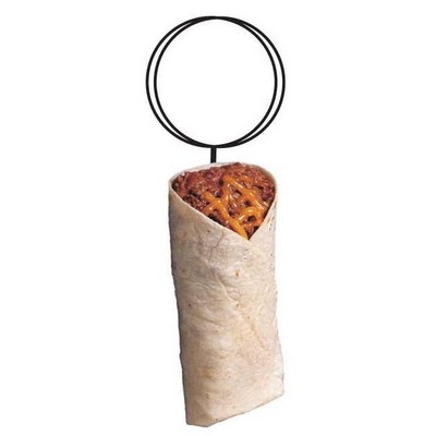 Burrito Executive Key Chain w/Mirrored Back (8 Square Inch)