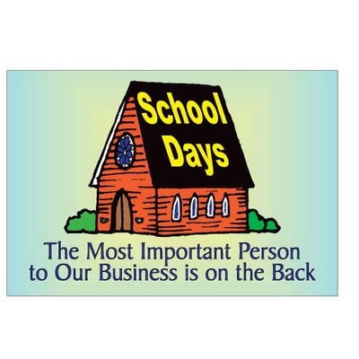 School Days House Photo Hand Mirror (2"x3")