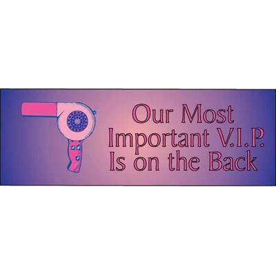 Hair Dryer Panoramic Photo Hand Mirror (1 5/8"x4 5/8")